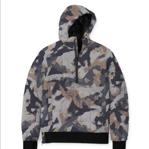 CANADA GOOSE MEN'S WILMINGTON DOWN PULLOVER PRINT